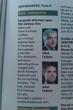 Savannah attorneys open DUI defense firm